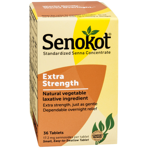 Digestion Senokot Extra Strength Standardized Senna Concentrate Tablets hero