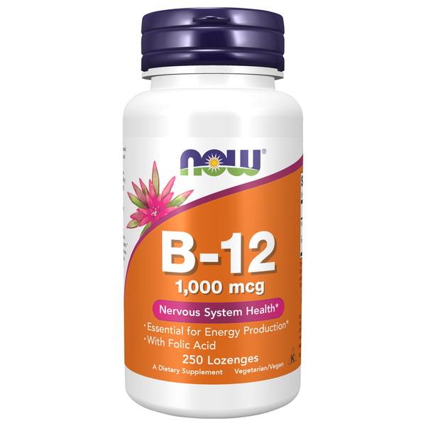 Vitamins & Minerals NOW Vitamin B 12 1000 mcg hero