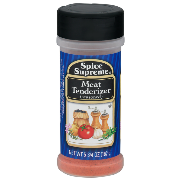 Spices & Seasonings Spice Supreme Meat Tenderizer, Seasoned hero