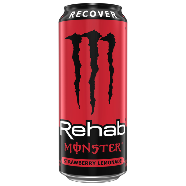 Juice & Nectars Monster Energy Rehab Monster Strawberry Lemonade hero