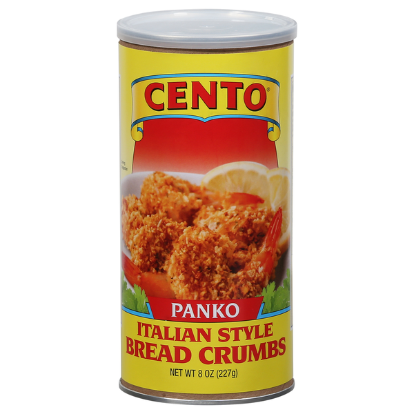 Spices & Seasonings Cento Bread Crumbs, Italian Style, Panko hero