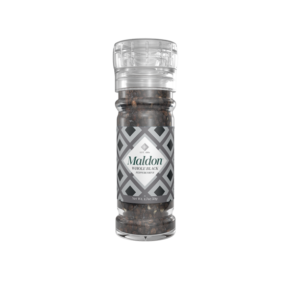 Condiments Maldon Whole Black Peppercorns hero