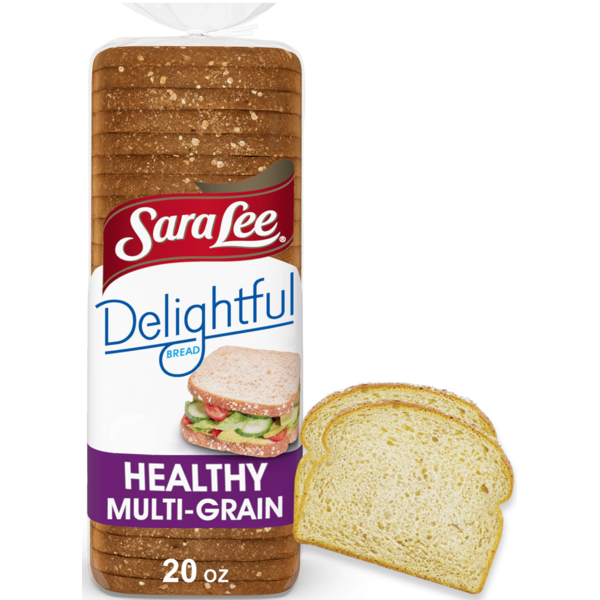 Packaged Bread Sara Lee Delightful, Multi-Grain Bread hero