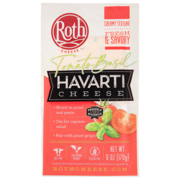 Packaged Cheese Roth Tomato Basil Havarti Cheese hero