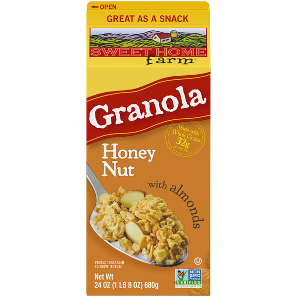 Granola Sweet Home Farm Granola Honey Nut with Almonds hero