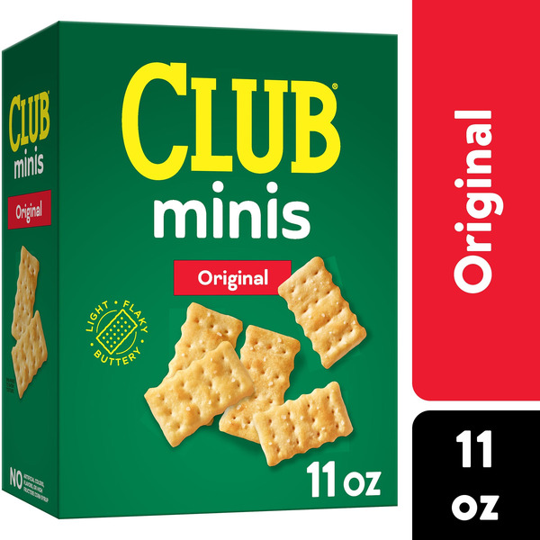 Club Minis Crackers, Lunch Snacks, Snack Crackers, Original hero