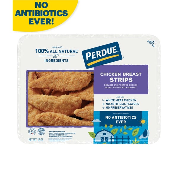 Chicken & Poultry Perdue Breaded Chicken Breast Strips hero