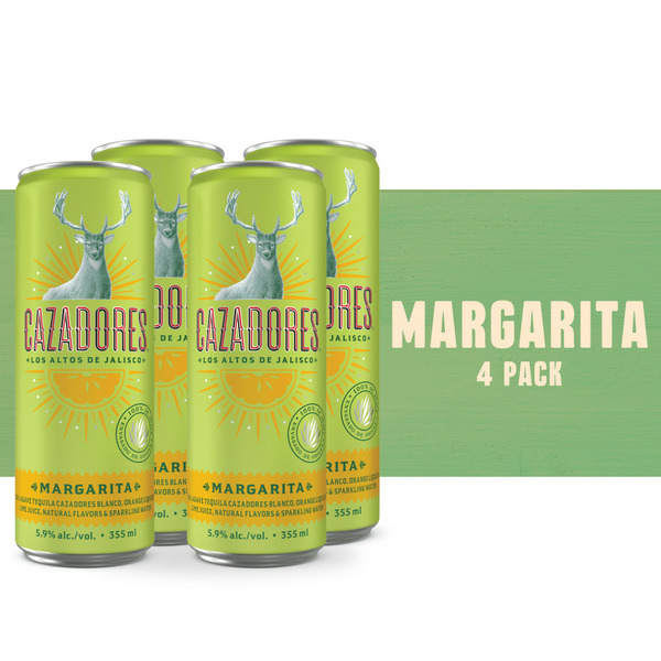 Liquor Cazadores® Ready-to-Drink Gluten Free Margarita Cocktail hero