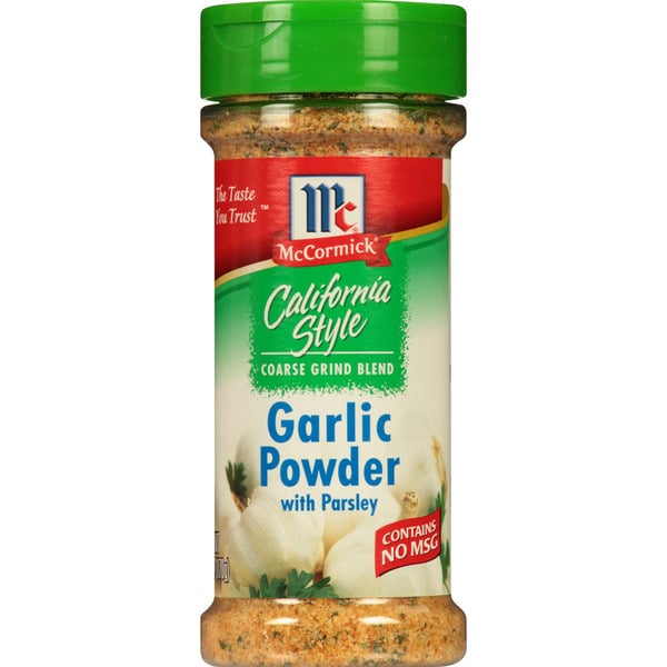 Spices & Seasonings McCormick Garlic Powder With Parsley Coarse Grind Blend hero