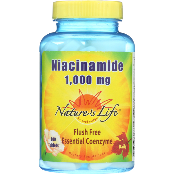 Vitamins & Minerals Nature's Life Niacinamide, 1000 Mg hero