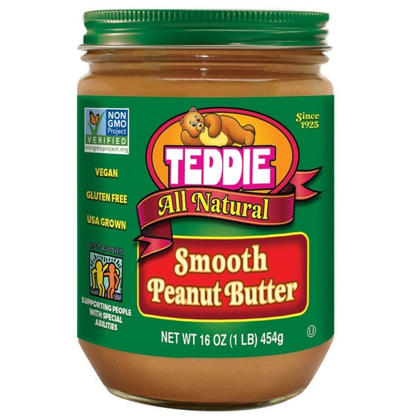 Spreads Teddie All Natural Peanut Butter, Smooth hero