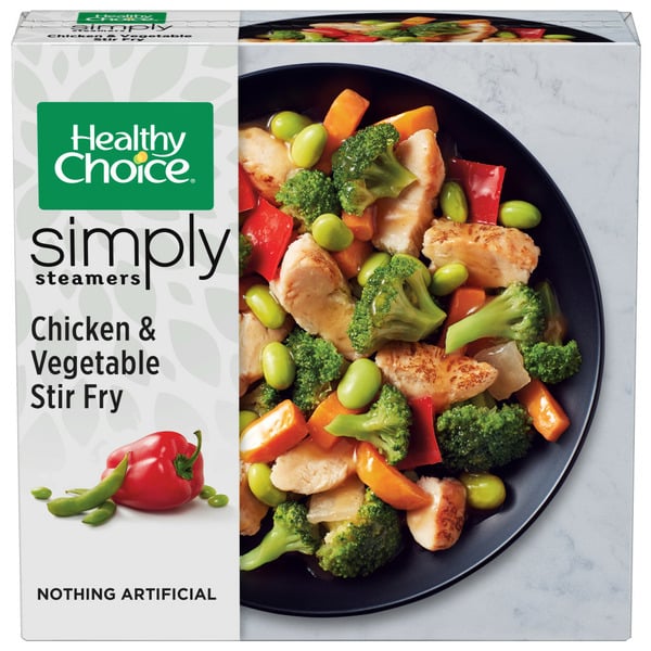 Frozen Meals Healthy Choice Simply Steamers Chicken & Vegetable Stir Fry Frozen Meal hero