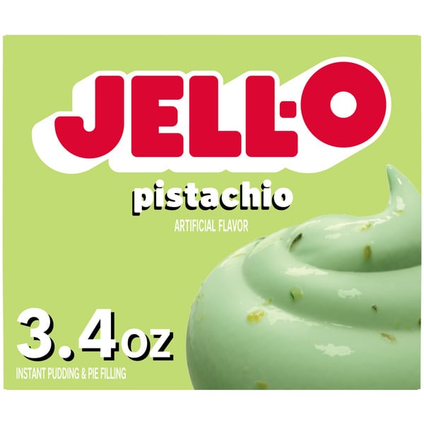 Holiday Items Jell-O Pistachio Instant Pudding & Pie Filling Mix hero