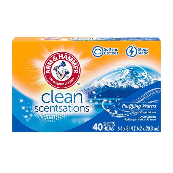 Laundry Arm & Hammer Fabric Softener Sheets hero