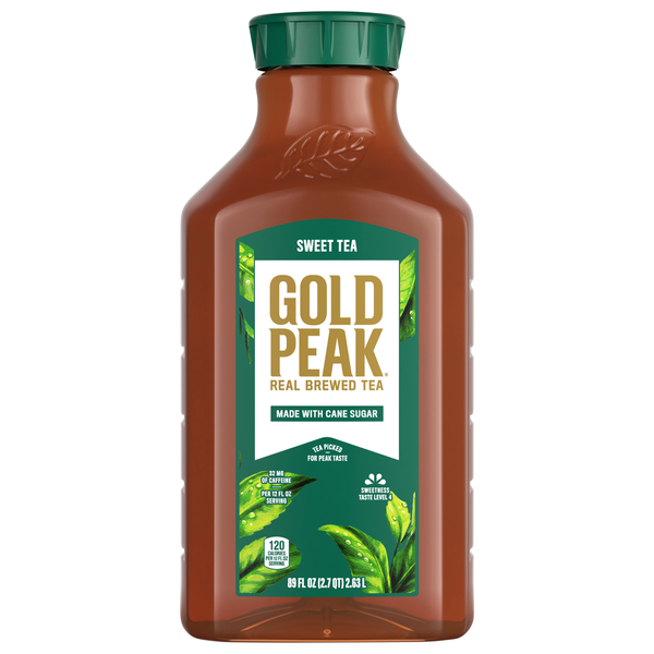 Gold Peak Tea, Sweet, Real Brewed hero