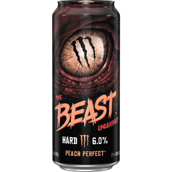 Beers & Coolers The Beast Unleashed Peach Perfect, 6% ABV hero