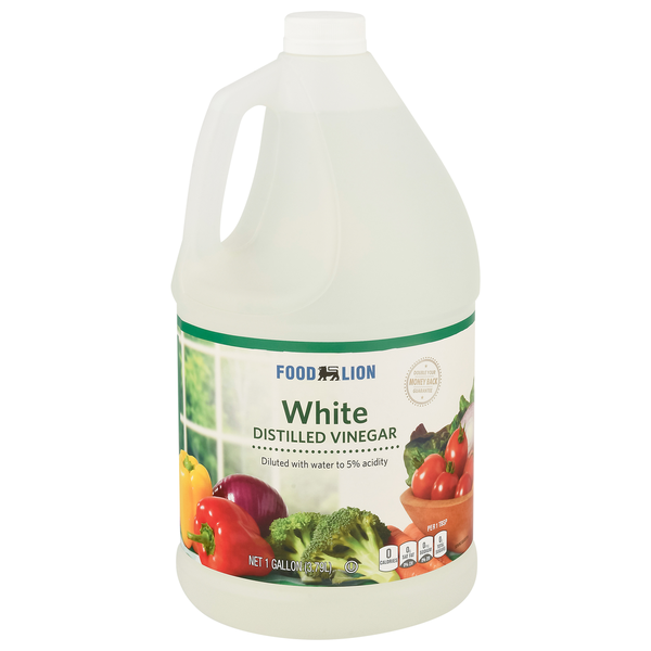 Oils & Vinegars Food Lion White Distilled Vinegar hero