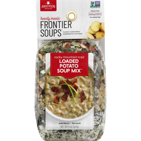 Soup, Broth & Bouillon Frontier Soups Soup Mix, Loaded Potato, Rocky Mountain Trail hero