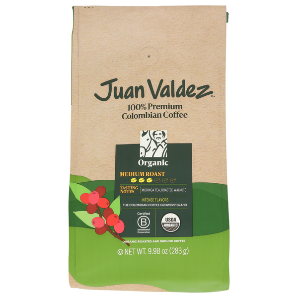 Juan Valdez Organic Ground Coffee hero