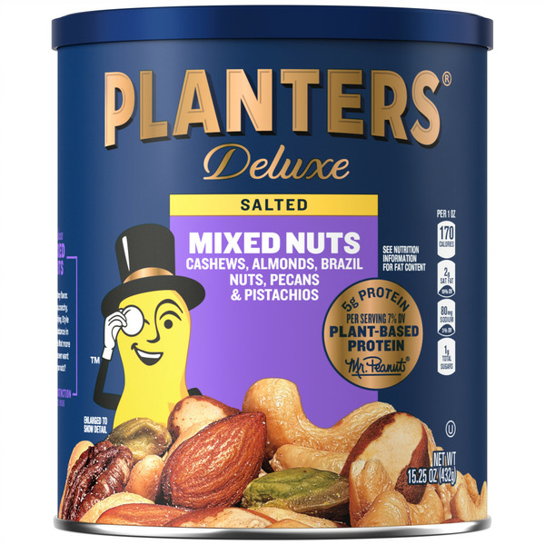 Nuts, Seeds & Dried Fruit Planters Deluxe Mixed Nuts hero