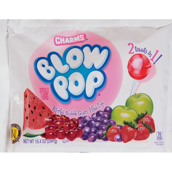 Candy & Chocolate Charms Blow Pop, Assorted hero