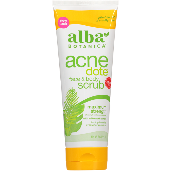 Facial Care Alba Botanica Maximum Strength Face & Body Scrub hero