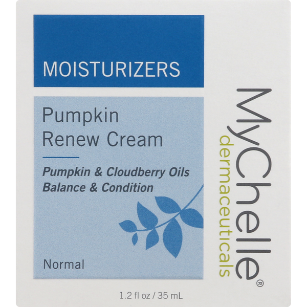 Facial Care MyCHELLE Renew Cream, Moisturizers, Pumpkin, Normal hero