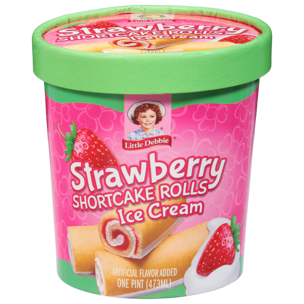 Little Debbie Ice Cream, Strawberry Shortcake Rolls hero