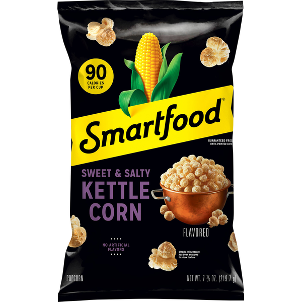 Popcorn & Jerky Smartfood Popcorn, Kettle Corn, Sweet & Salty hero