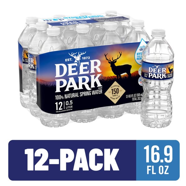 Water, Seltzer & Sparkling Water Deer Park Natural Spring Water hero