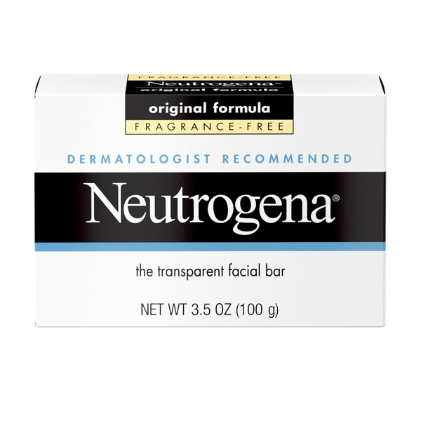 Facial Care Neutrogena Original Fragrance-Free Gentle Facial Cleansing Bar hero