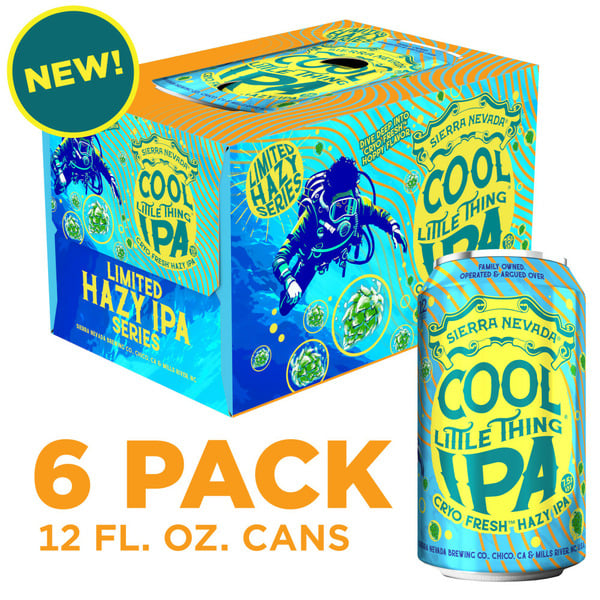 Beers & Coolers Sierra Nevada Little Things Hazy IPA Craft Beer Rotator hero