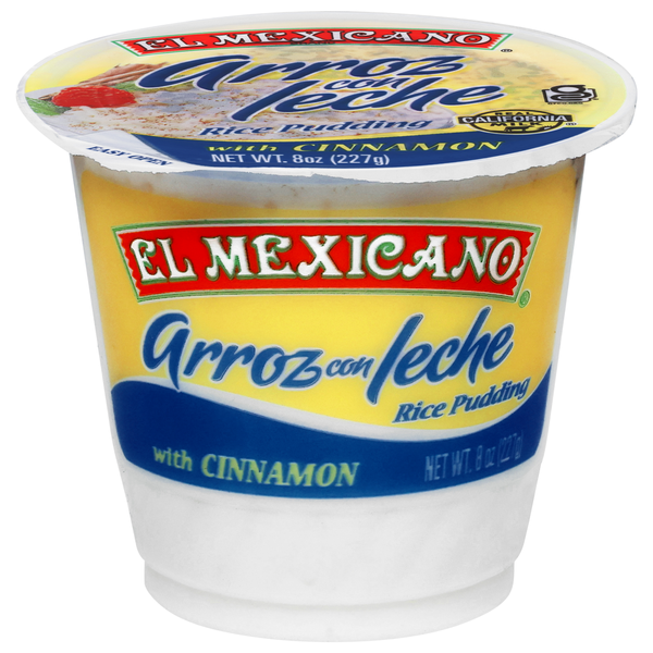 Refrigerated Pudding & Desserts El Mexicano Rice Pudding, with Cinnamon hero