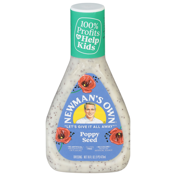 Salad Dressing & Toppings Newman's Own Dressing, Poppy Seed hero