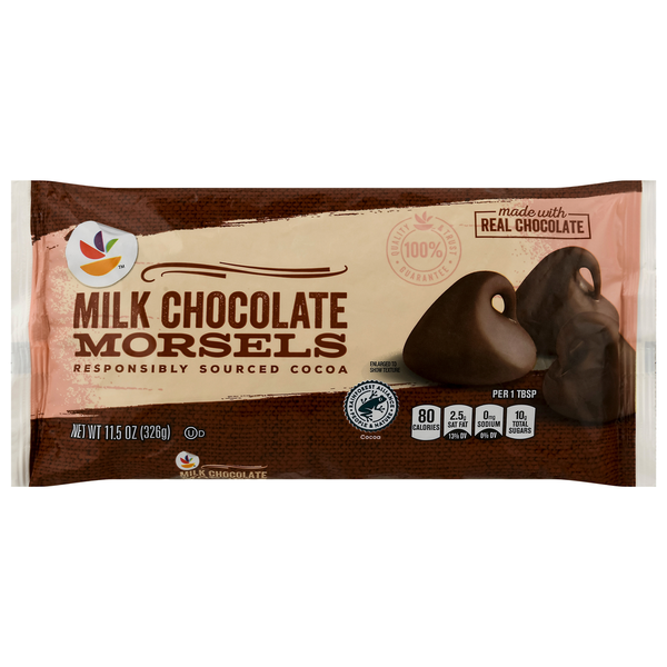 Baking Supplies & Decor Store Brand Morsels, Milk Chocolate hero