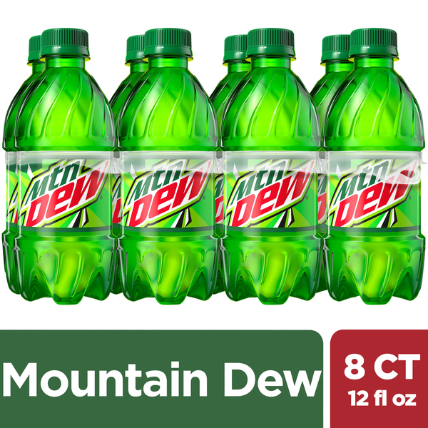 Soda Mountain Dew Soda, 8 Pack hero