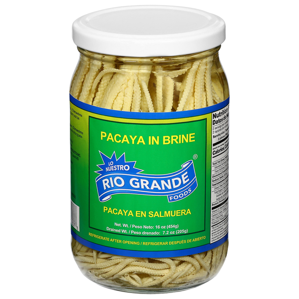 Pickles, Peppers & Olives Rio Grande Foods Pacaya, In Brine hero