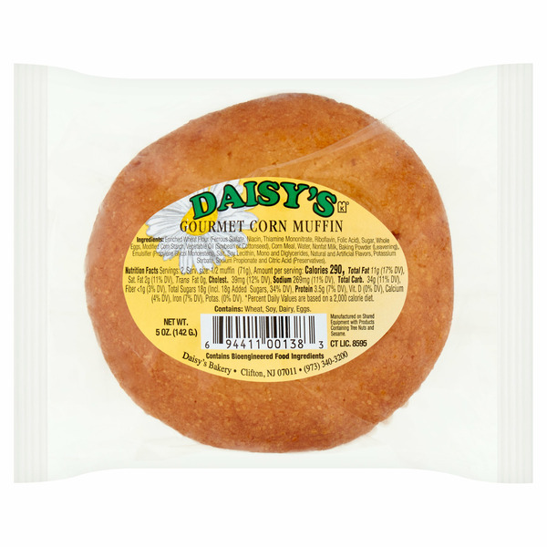 Breakfast Bakery Daisy's Gourmet Corn Muffin hero