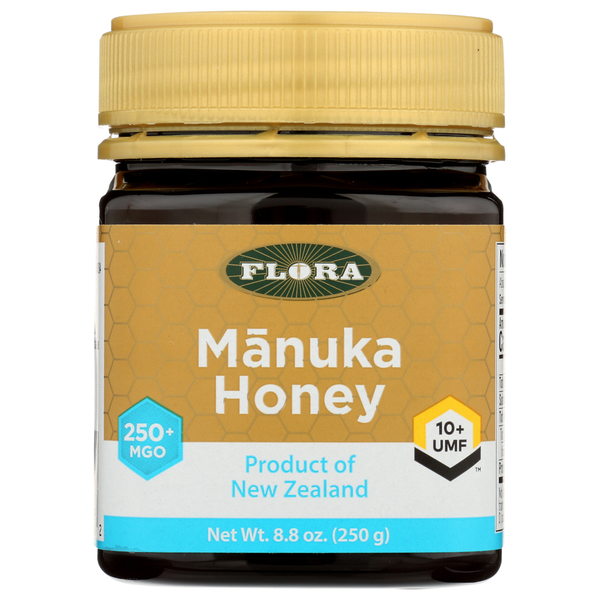 Honeys, Syrups & Nectars Flora Mānuka Honey Mgo 250+/10+ Umf hero