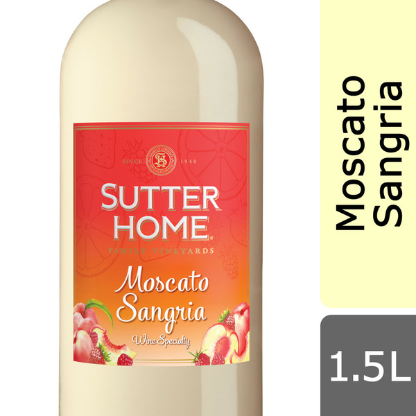 Red Wines Sutter Home Moscato Sangria White Wine hero