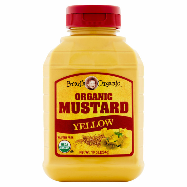 Condiments Brad's Organic Yellow Organic Mustard hero