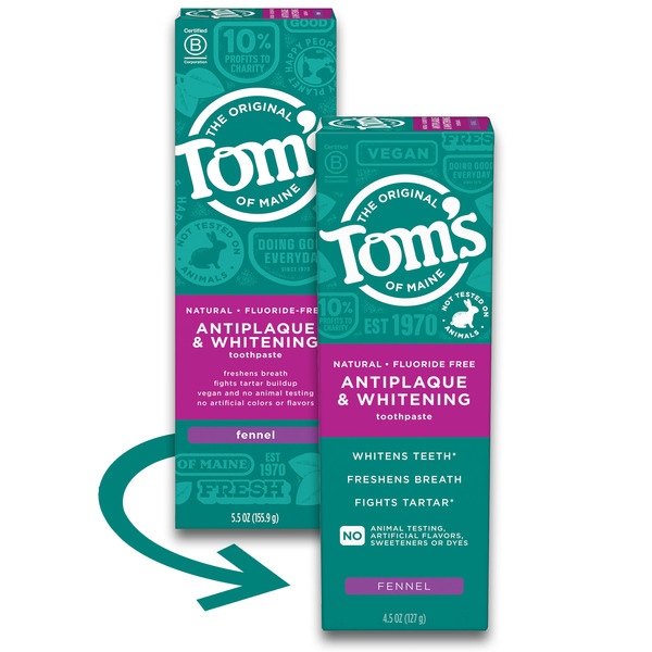 Body Lotions & Soap Tom's of Maine Fluoride Free Toothpaste hero