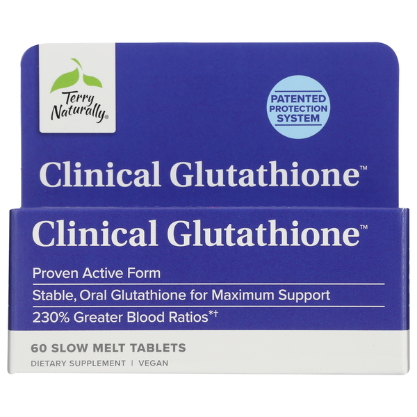 Vitamins & Supplements Terry Naturally Clinical Glutathione hero