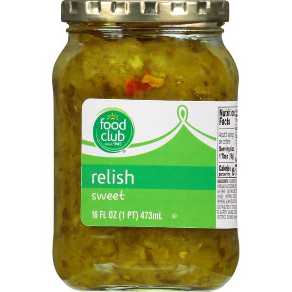 Pickled Goods & Olives Food Club Relish, Sweet hero