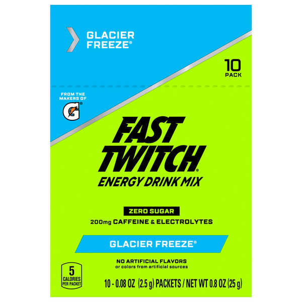 Fast Twitch Energy Drink Mix, Glacier Freeze hero