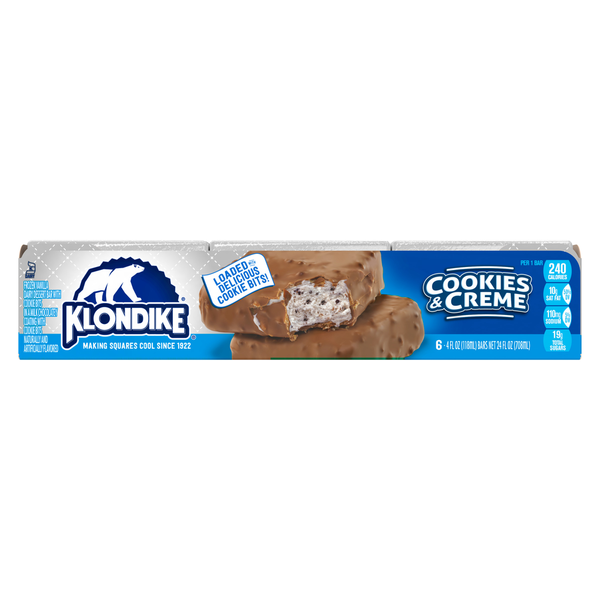 Ice Cream & Ice Klondike Ice Cream Bar, Cookies & Creme hero