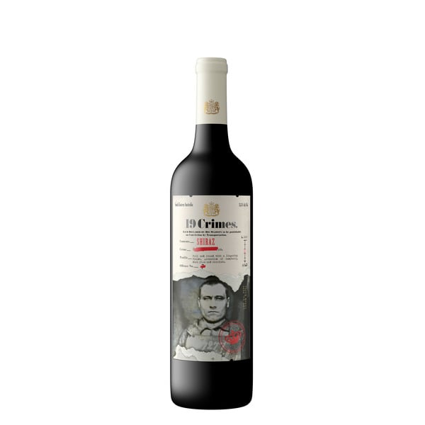 Red 19 Crimes Shiraz Red Wine 750ml hero