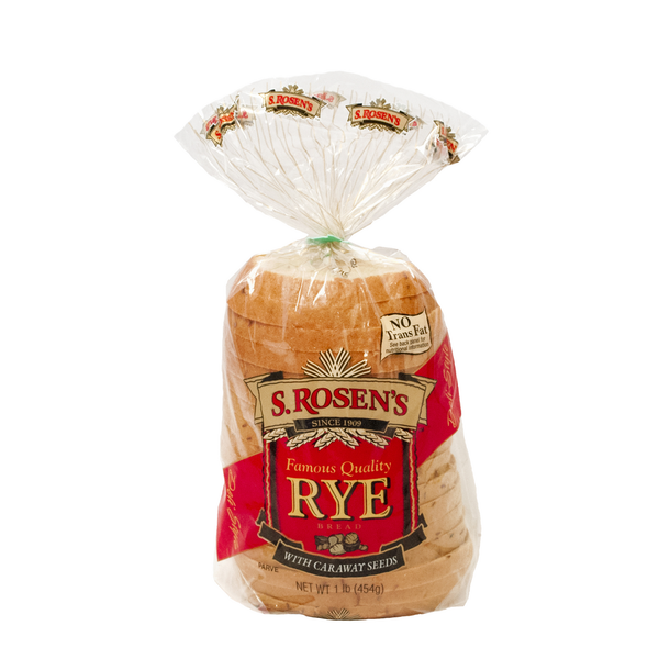 Bread S. Rosen's Bread, Sugar Free, Rye, Deli Style hero