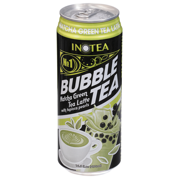 Refrigerated Inotea Bubble Tea, Matcha Green Tea Latte hero