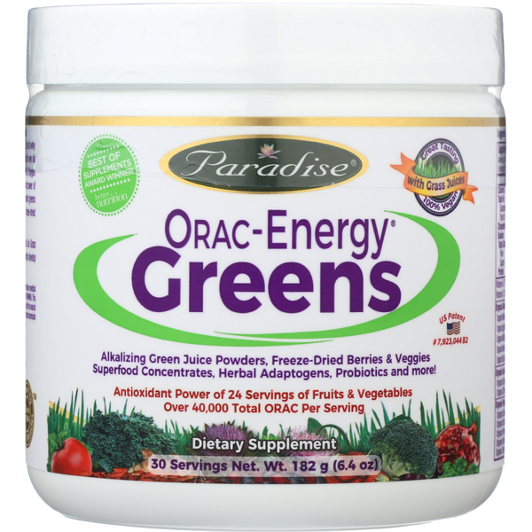 Vitamins & Minerals Paradise Herbs Orac Energy Greens-30 Servings hero